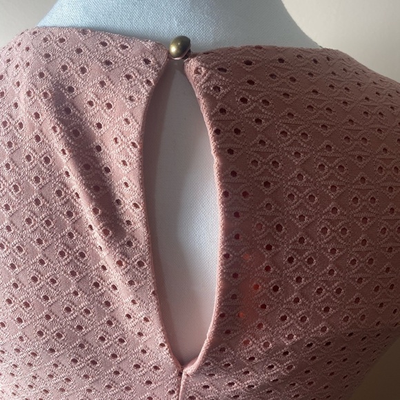 Speechless Pink Babydoll Tank Dress Embroidered Cottage Core Summer Dress Small - Picture 16 of 16